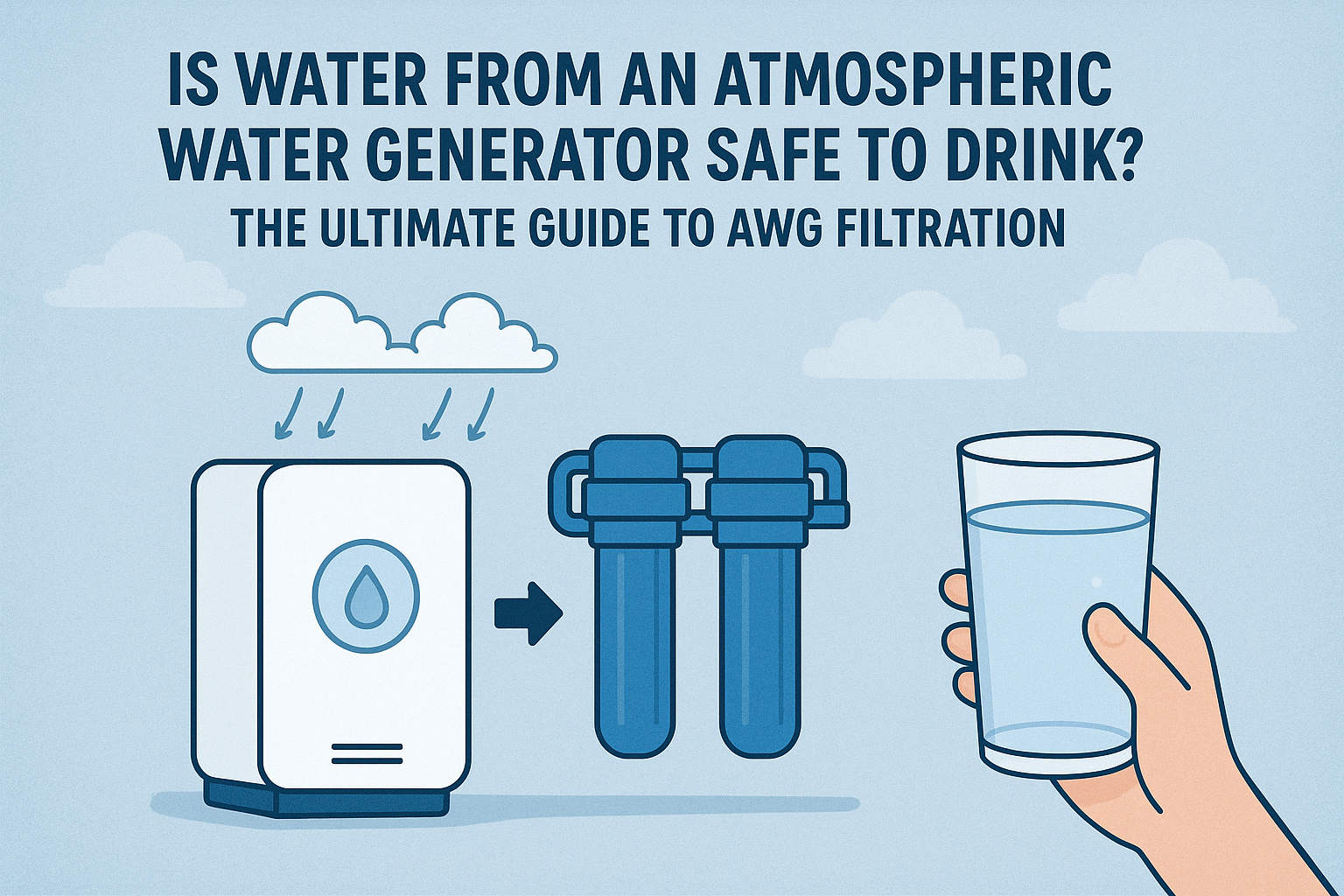 Is Water from an Atmospheric Water Generator Safe to Drink? The Ultimate Guide to AWG Filtration