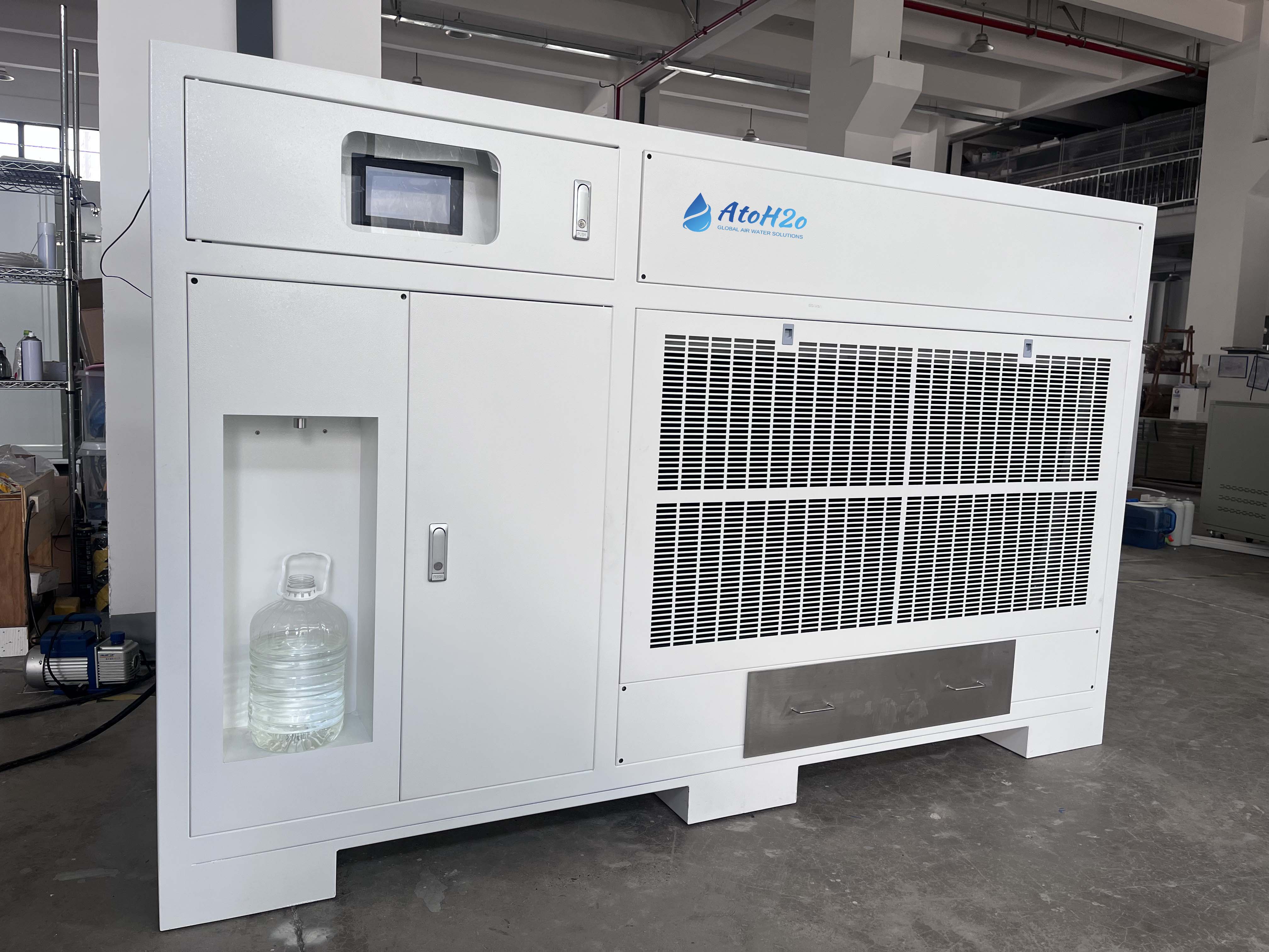 Enjoy Free Drinking Water at Campsites! atoh2o Air Generator Unlocks a New Outdoor Camping Experience